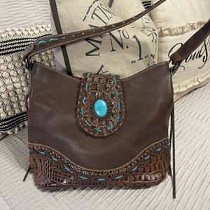 Western purse fringe